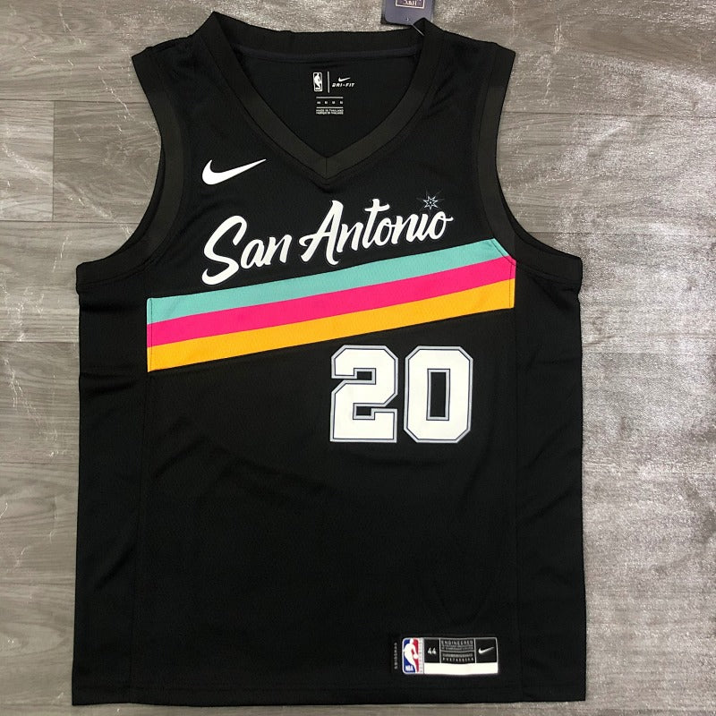 Maillot San Antonio Spurs City Edition 2020-21 Fiesta - Noir