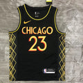 Maillot Chicago Bulls City Edition 2020-21 - Noir et or