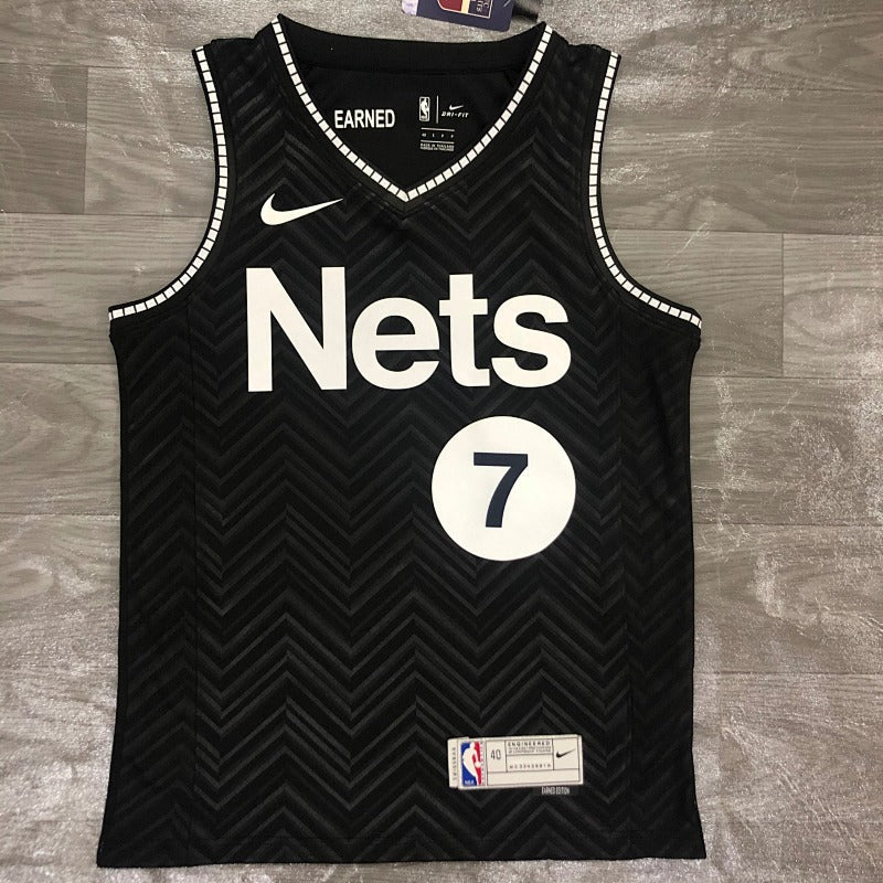 Maillot Brooklyn Nets Earned Edition 2020-21 - Noir