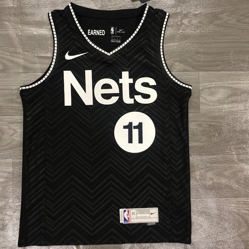 Maillot Brooklyn Nets Earned Edition 2020-21 - Noir