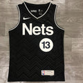 Maillot Brooklyn Nets Earned Edition 2020-21 - Noir
