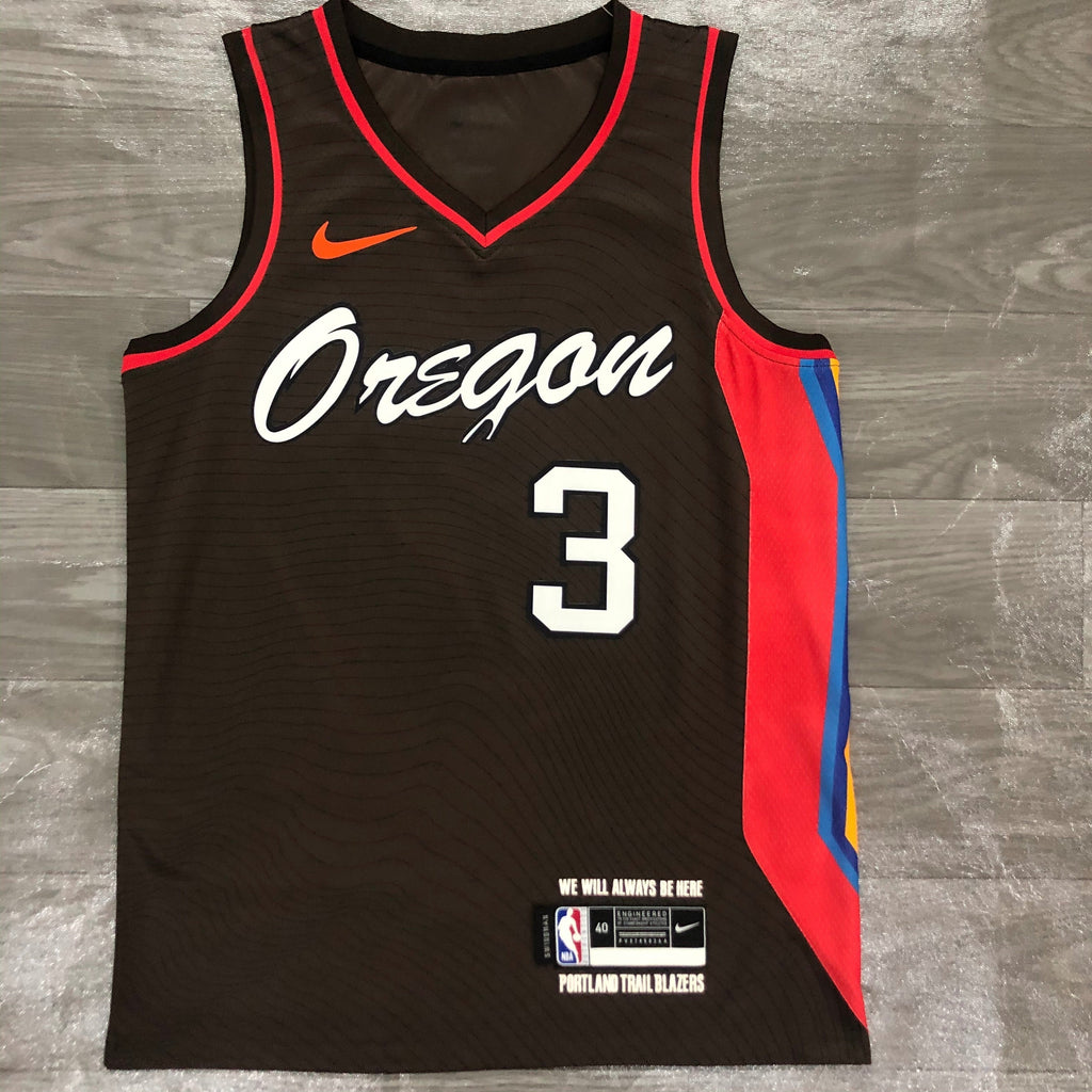 Maillot Portland Trail Blazers City Edition Oregon - Marron