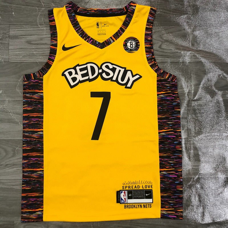 Maillot Brooklyn Nets Bed-Stuy - Jaune