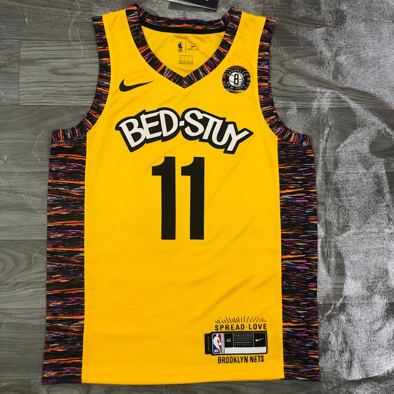 Maillot Brooklyn Nets Bed-Stuy - Jaune