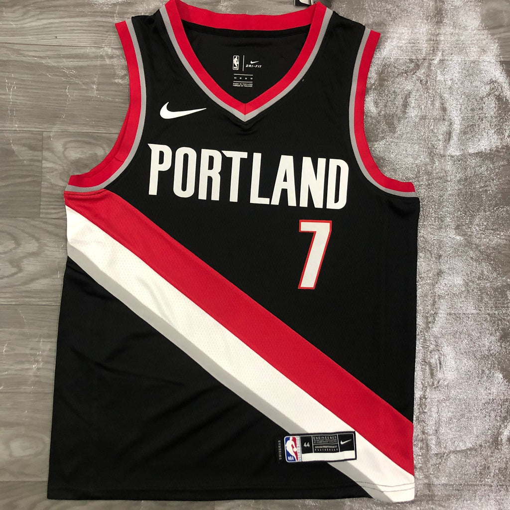 Maillot Portland Trail Blazers Icon Edition col rouge - Noir
