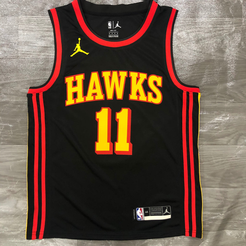 Maillot Atlanta Hawks Statement Edition - Noir