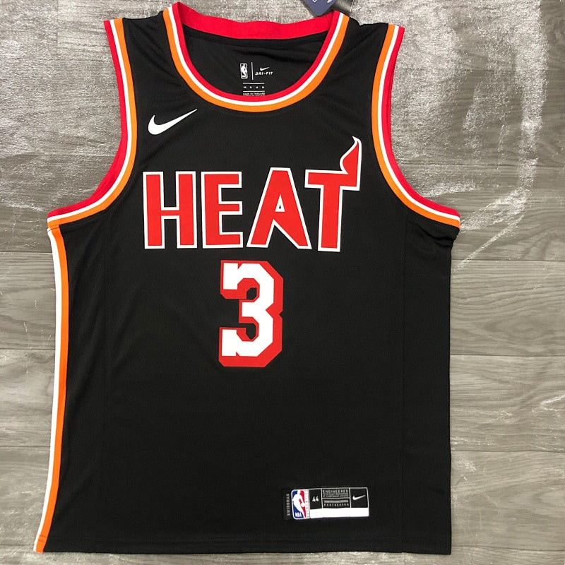 Maillot Miami Heat Classic Edition 2017-18 - Noir