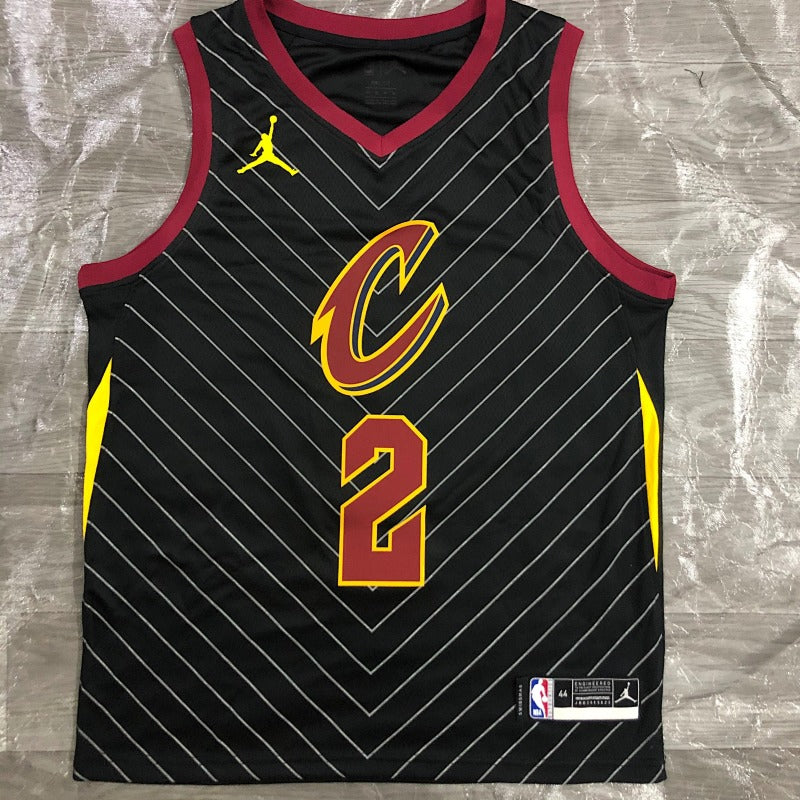Maillot Cleveland Cavaliers Statement Edition a rayures - Noir