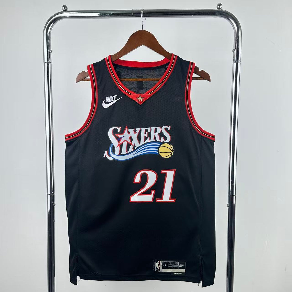 Maillot Philadelphia 76ers Hardwood Classic Edition - Noir