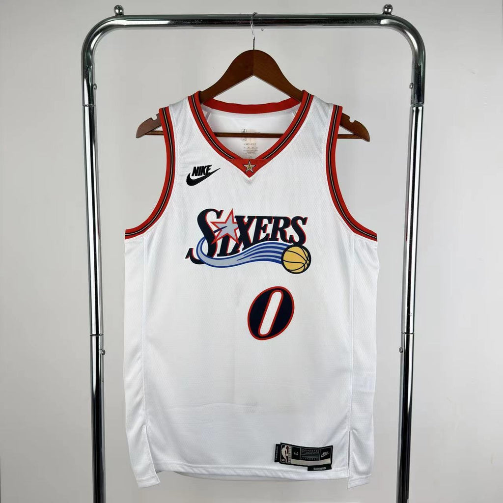Maillot Philadelphia 76ers Retro Sixers - Blanc
