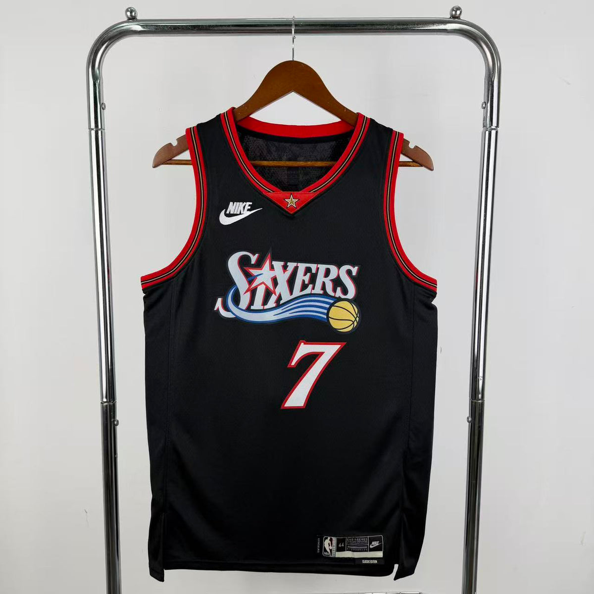 Maillot Philadelphia 76ers Hardwood Classic Edition - Noir