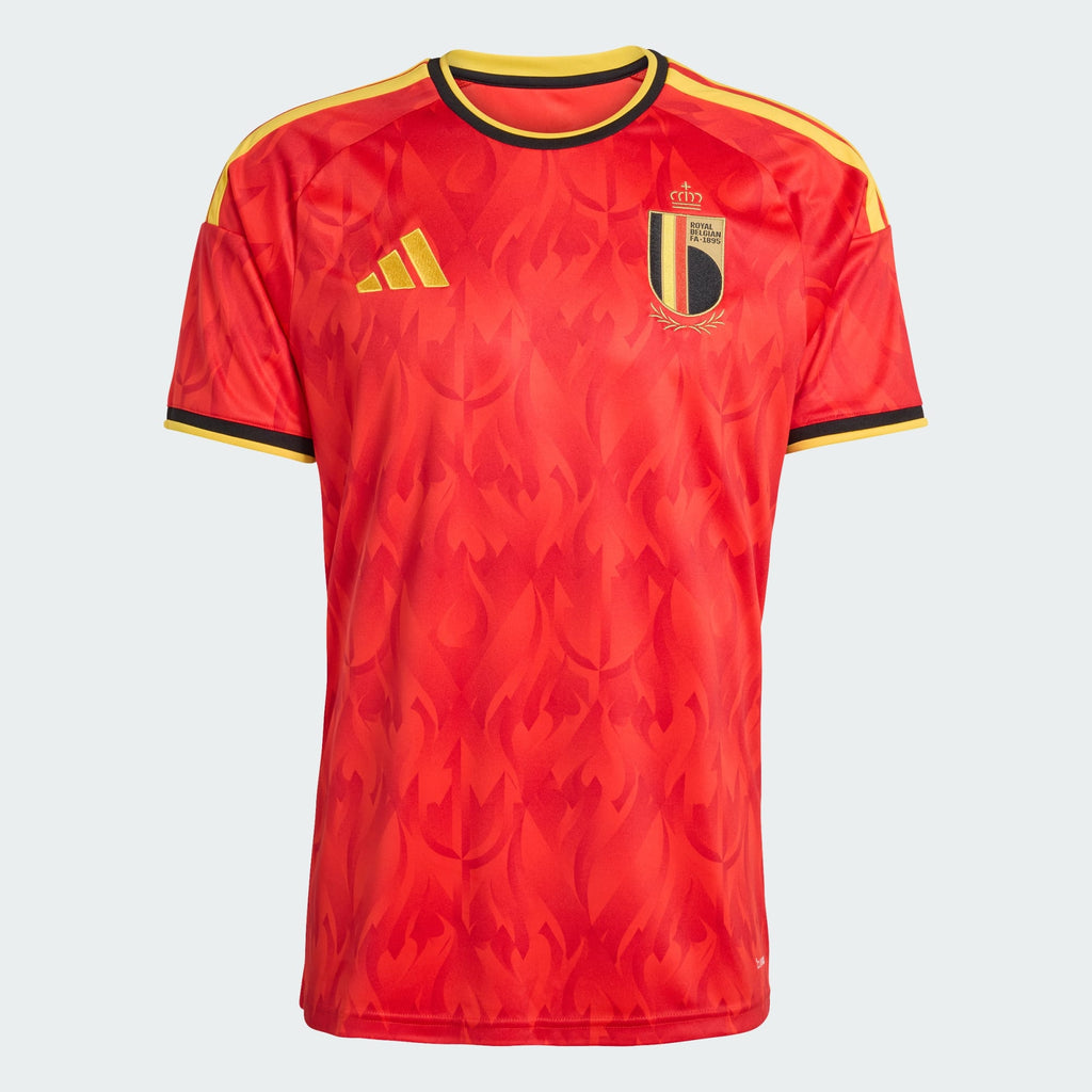 Maillot Belgique 26-27 domicile rouge, vue de face