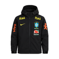 Veste Jordan Brésil CBF noire imperméable