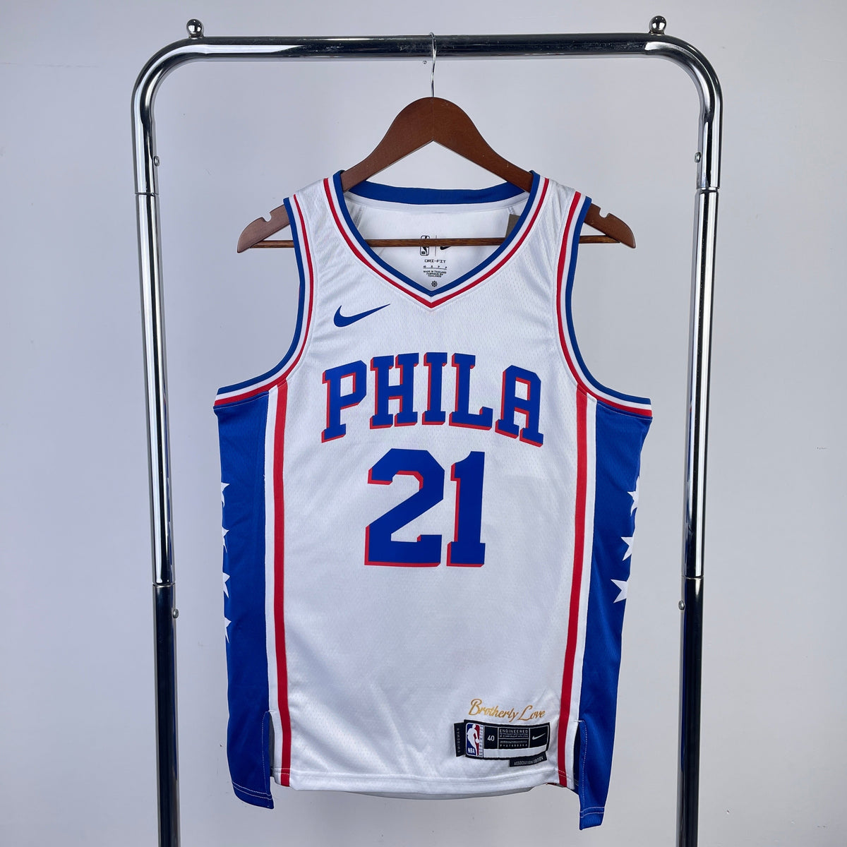 Maillot Philadelphia 76ers Association Edition - Blanc