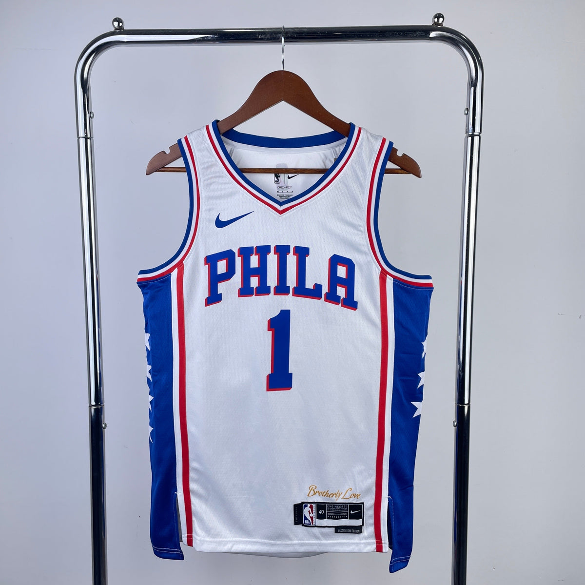 Maillot Philadelphia 76ers Association Edition - Blanc