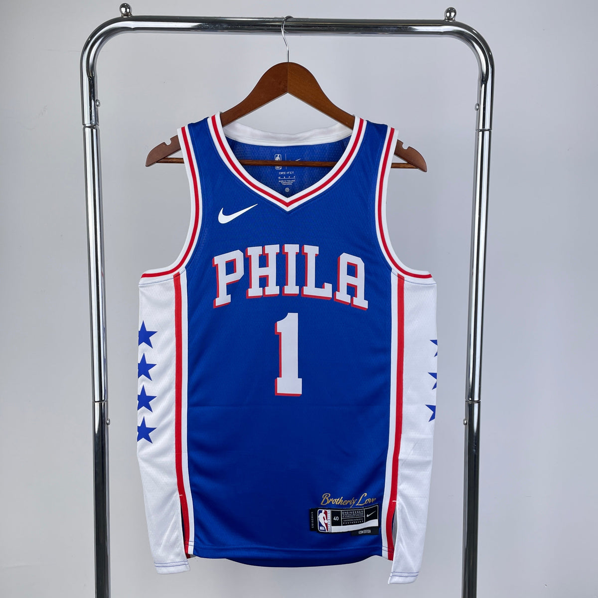 Maillot Philadelphia 76ers Icon Edition - Bleu