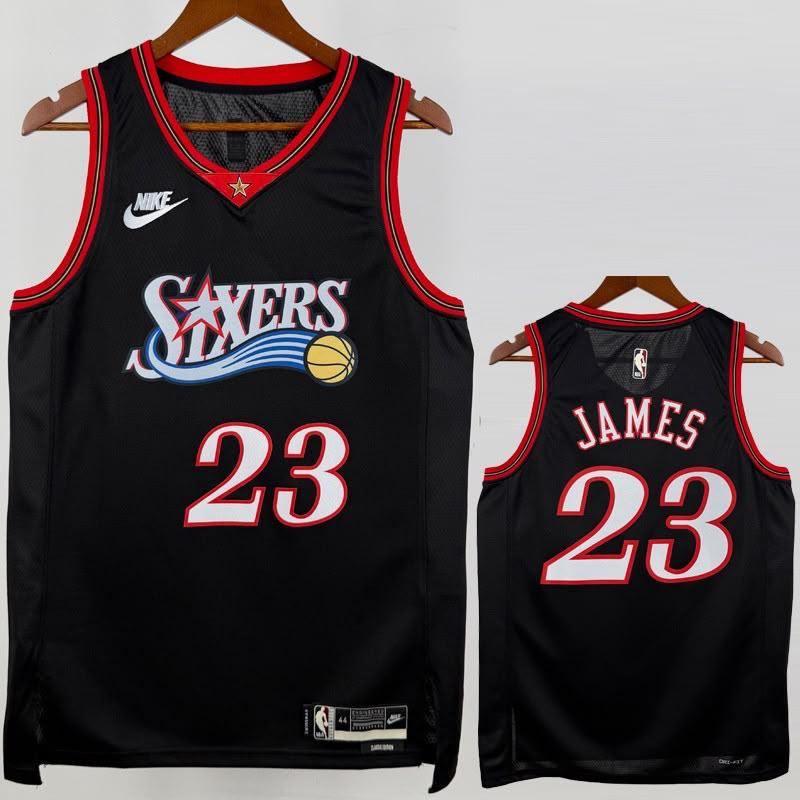 Maillot Philadelphia 76ers Hardwood Classic Edition - Noir