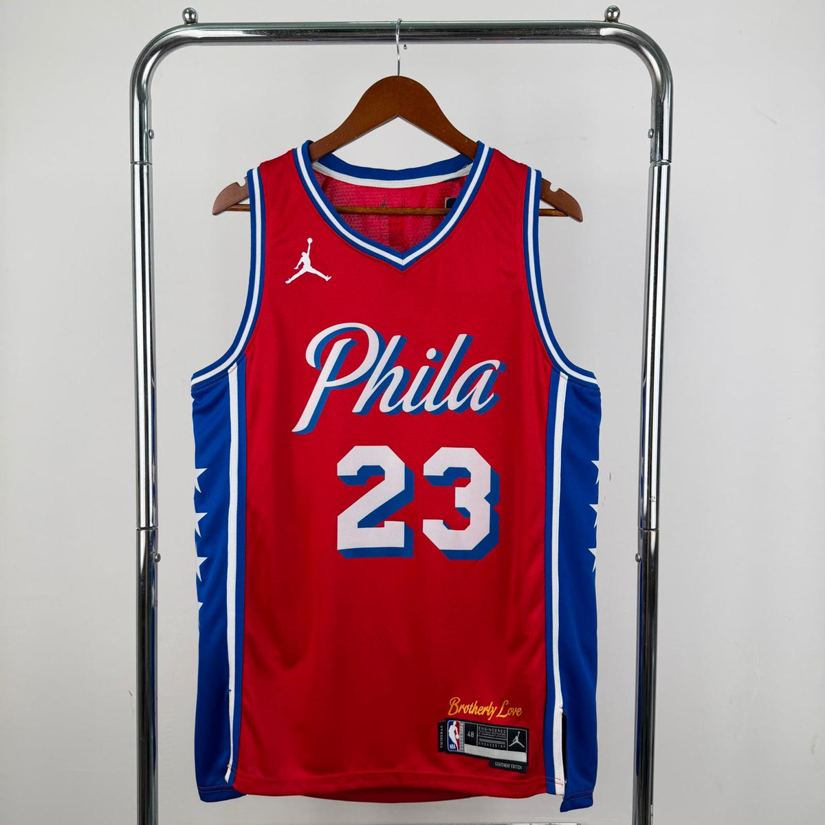Maillot Philadelphia 76ers Statement Edition - Rouge