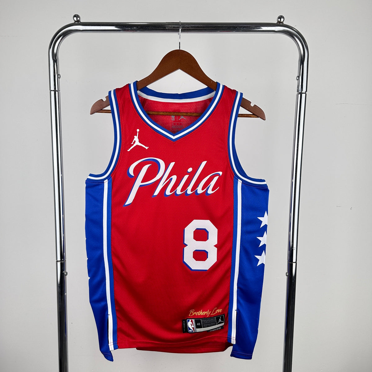 Maillot Philadelphia 76ers Statement Edition - Rouge